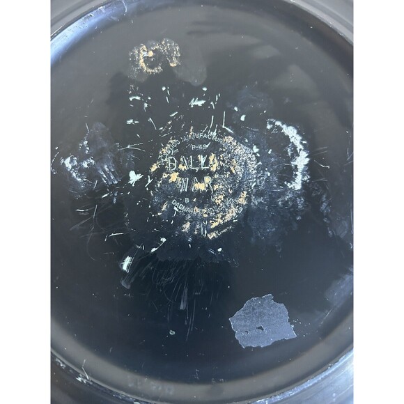 Vintage Hand Painted Toleware Style Plate Melamine Pink Flowers NOT METAL - Picture 7 of 9